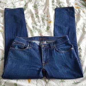 Nudie Jeans Thin Finn Jeans Dark Wash Men's 32x32